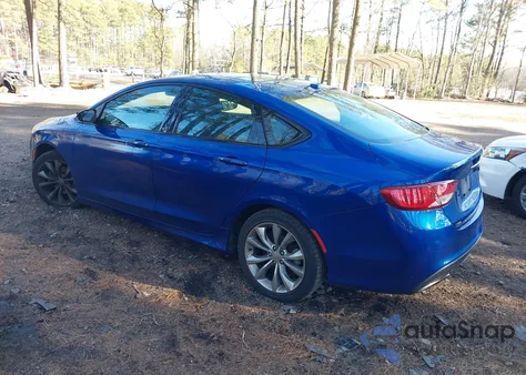 2015 Chrysler 200 S from USA, damaged, VIN 1C3CCCBB9FN669582